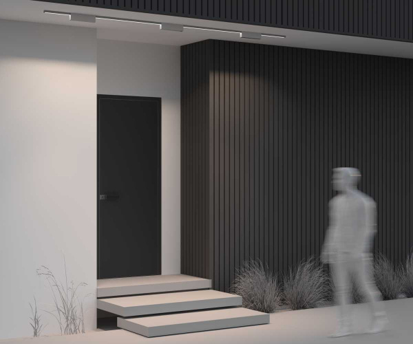 Уличный трековый светильник Maytoni Outdoor O-TR01-3-S-20WW3K