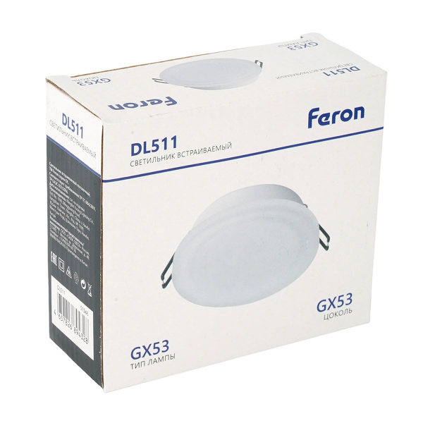 Встраиваемый светильник Feron DL511 51946