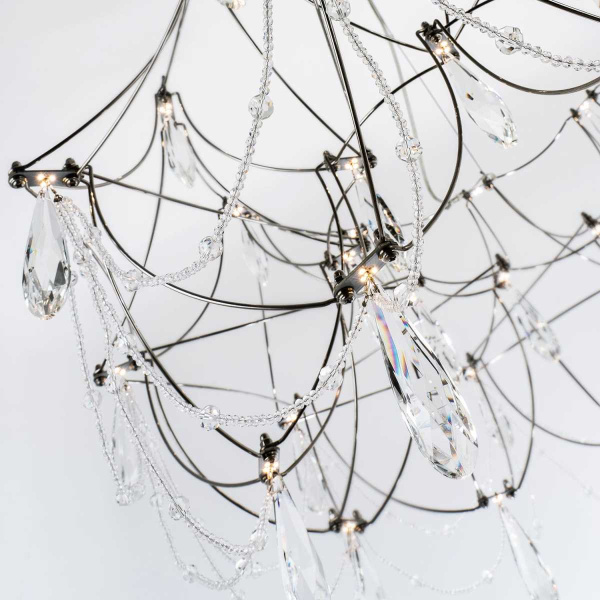 Подвесная светодиодная люстра Modelux Premium ML.5603.800P СН