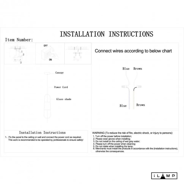 Подвесной светильник iLamp Drop 8121P SM
