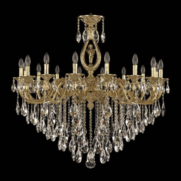 Подвесная люстра Bohemia Ivele 71401/16/360 B G FA10B