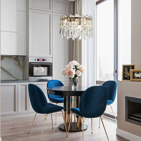 Подвесная люстра Modelux ML.837.8 GD