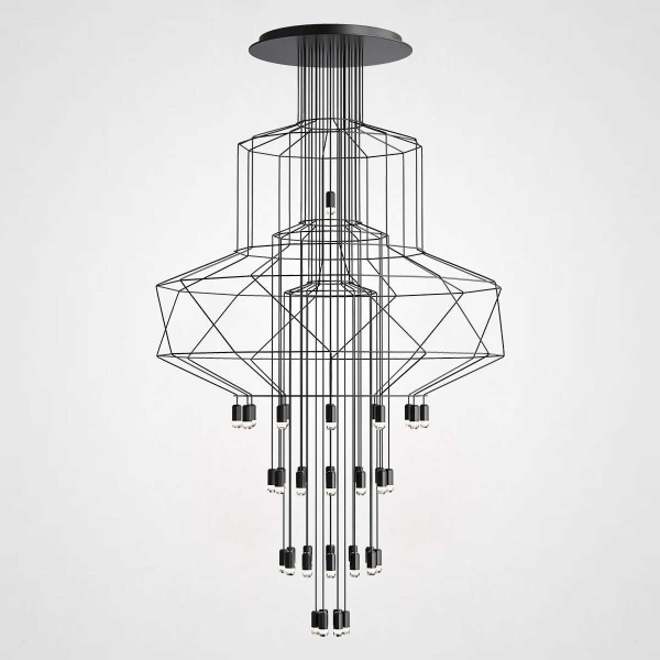 Подвесная люстра Imperium Loft Vibia Wireflow 75394-22