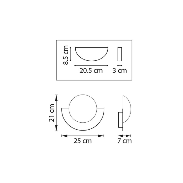 Бра Erica Lightstar 609637