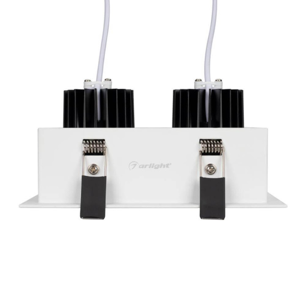 Встраиваемый светодиодный светильник Arlight CL-Kardan-S180x102-2x9W Day 024138