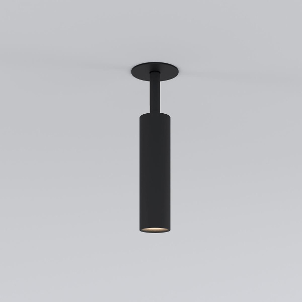 Встраиваемый светодиодный спот Elektrostandard Diffe 25040/Led черный a058226