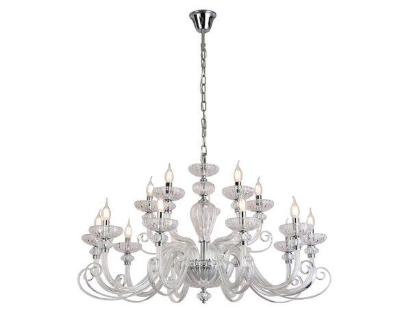 Подвесная люстра Newport 8620+5/C chrome clear М0071527