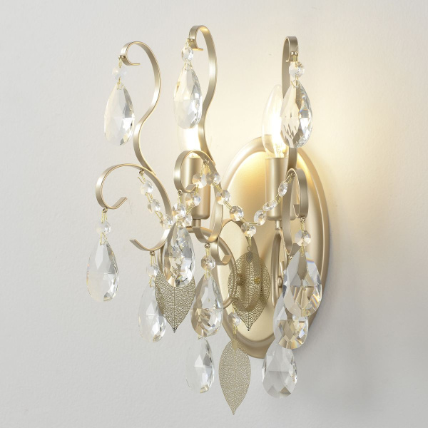 Настенный светильник Crystal Lux Esmiralda AP2 Gold