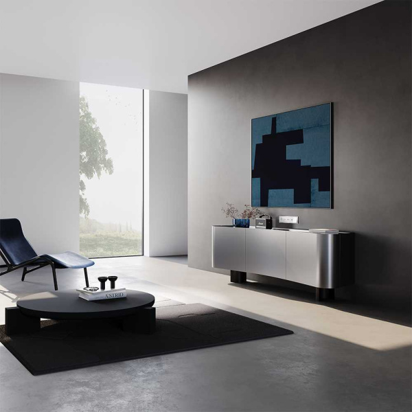 Рамка стеклянная Voltum S70 на 5 постов, (белый, стекло) VLS110501