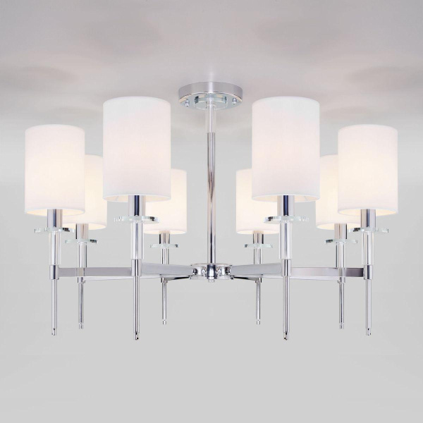 Подвесная люстра Eurosvet Brielle 60132/8 хром