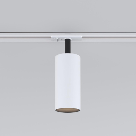 Трековый светодиодный светильник Elektrostandard Diffe 85166/01 белый/черный a058244