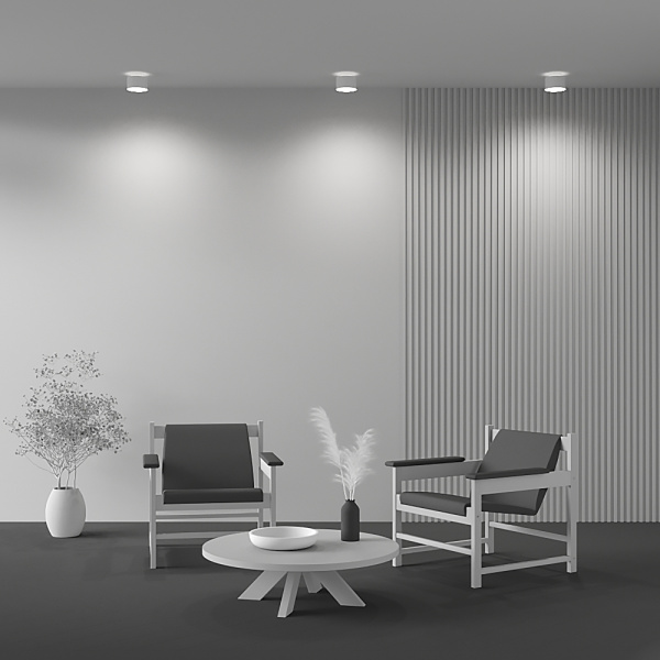 C009CW-L12W4K Потолочный светильник Planet 4000K 1x12Вт 120°