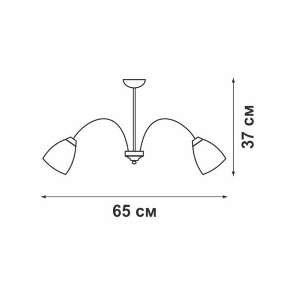 Потолочная люстра Vitaluce V1061/5PL