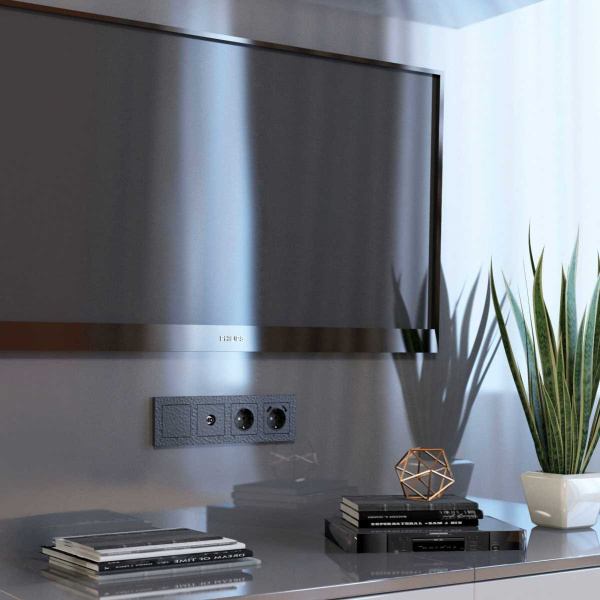 Лицевая панель Werkel Hammer черный W1259208 4690389162770