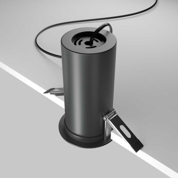 Встраиваемый светодиодный спот Maytoni Technical Focus Led DL125-L12-4K-B