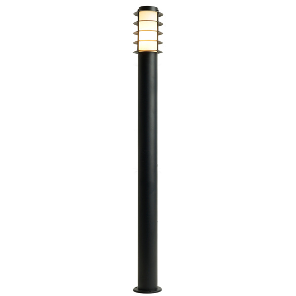 Светильник садово-парковый Feron DH047-1100, Техно столб, 18W E27 230V, черный 51529