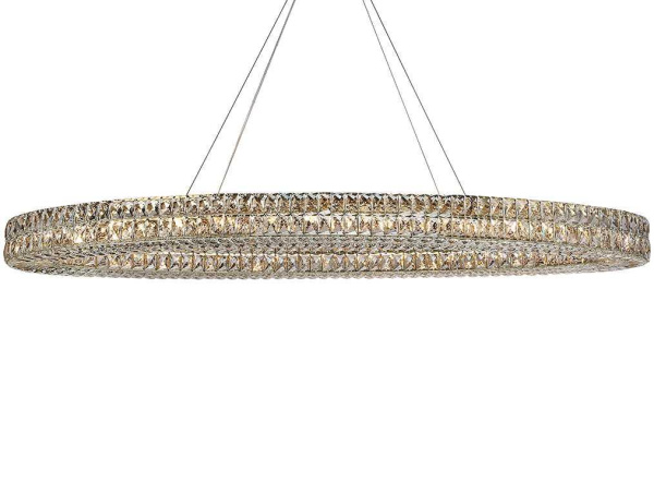 Люстра NEWPORT 8550/160 C oval gold polished