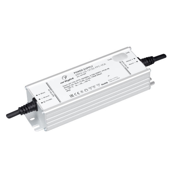 Блок питания ARPV-LG-12150-PFC-VCA (10.5-13.5V, 12.5A, 150W) Arlight 047709