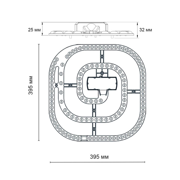 Светодиодный модуль Novotech Klark 357770