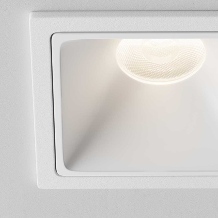 DL043-01-10W4K-SQ-W-1 Встраиваемый светильник Alfa LED 4000K 10Вт 50°