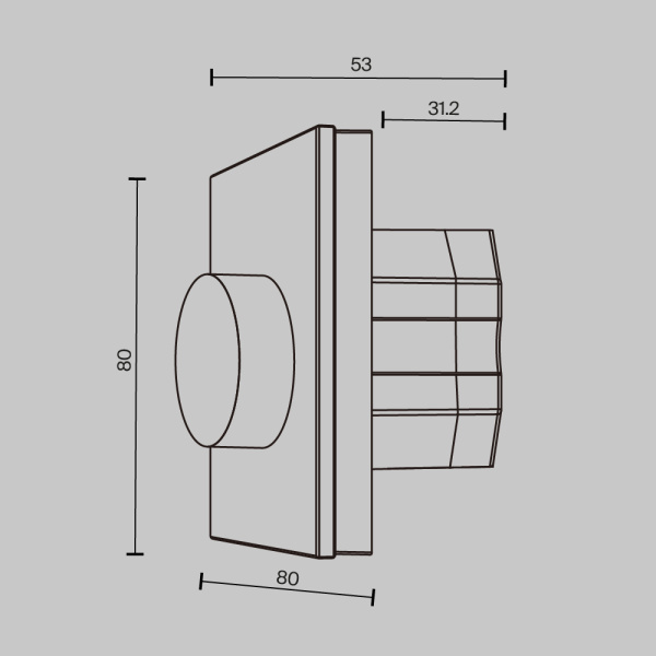 Панель управления Maytoni Lighting control 721033