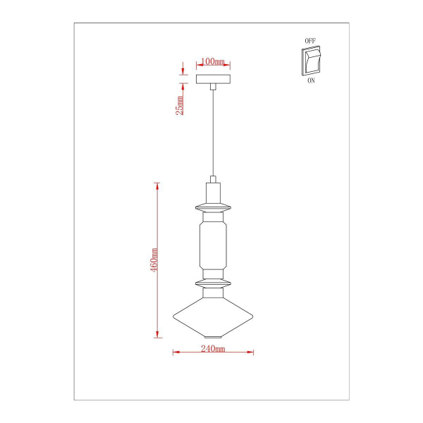 Подвесной светодиодный светильник Arte Lamp Fiorato A2442SP-11PB