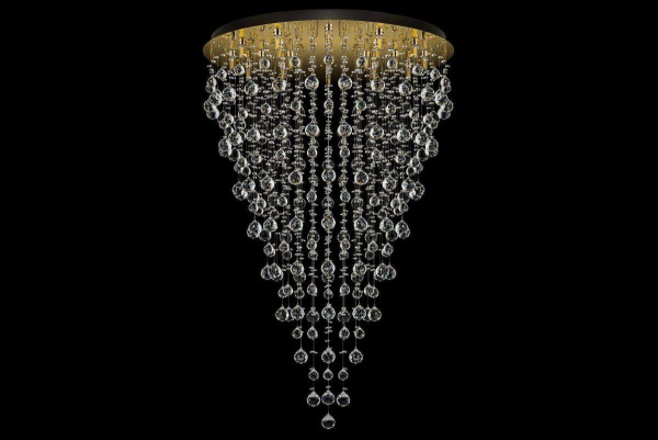 Каскадная люстра Arti Lampadari Flusso H 1.4.80.615 G