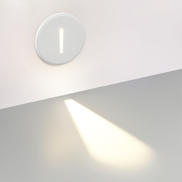 Встраиваемый светодиодный светильник Odeon Light Hightech Gips 7081/3WL