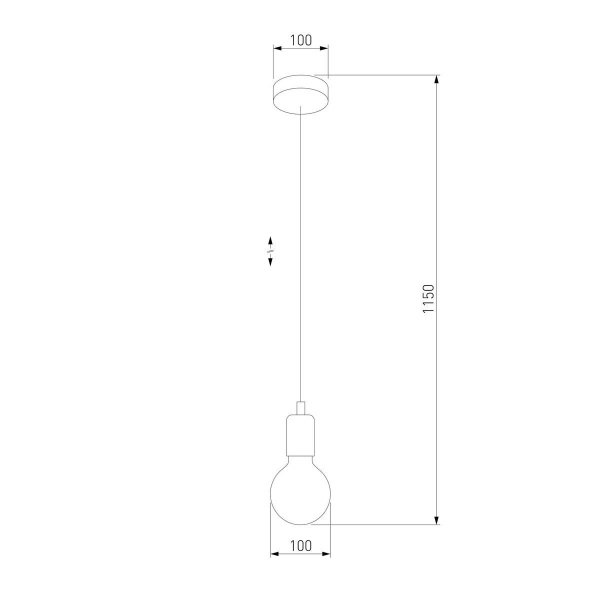 Подвесной светильник TK Lighting 1903 Retro