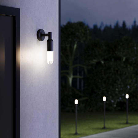 Садово-парковый светодиодный светильник Elektrostandard Isida 35165/F черный a063451