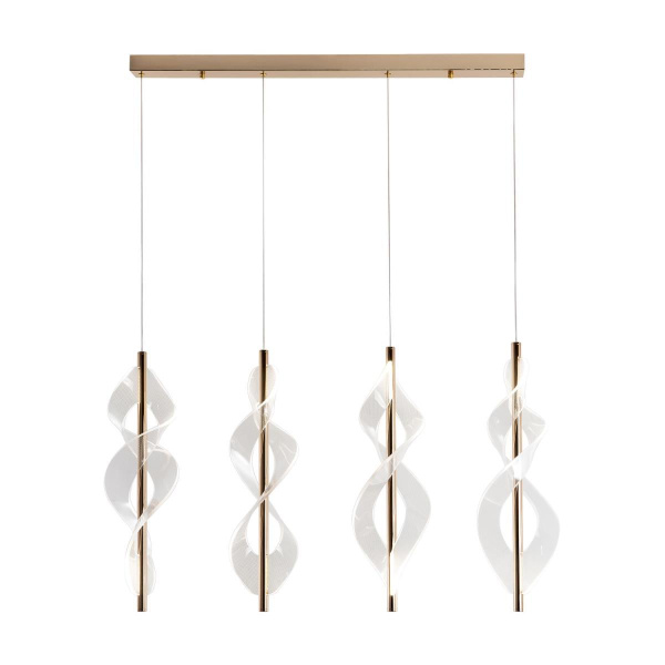 Подвесной светодиодный светильник Modelux Modestyle MS.3028.4 GD