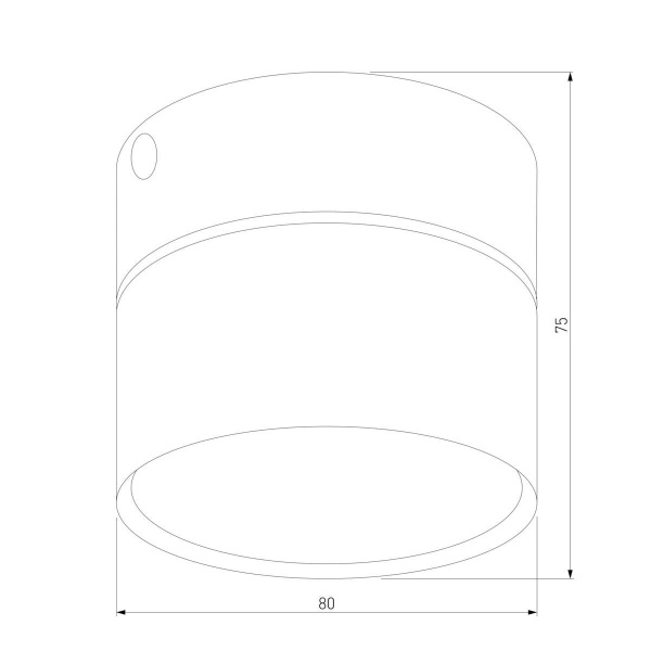 Потолочный светильник TK Lighting 3390 Space White