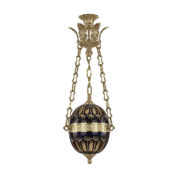 Подвесной светильник Bohemia Ivele 71000P/20 G Amber-Blue/H-1I Y8