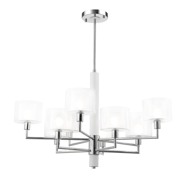 Подвесная люстра Crystal Lux Maestro SP-PL5+5 Chrome