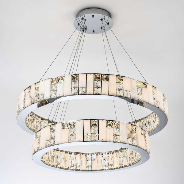 Подвесная светодиодная люстра Modelux Premium ML.6985.800.600P CR