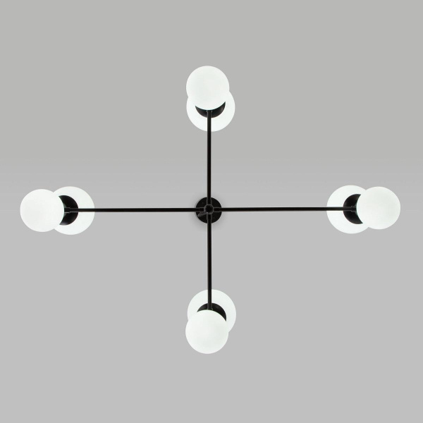 Подвесная люстра Eurosvet Bubble 30182/8 черный