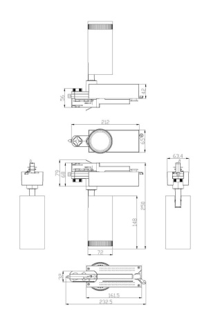 Трековый светодиодный светильник ЭРА STR-30-99-40K-B20 Б0049790