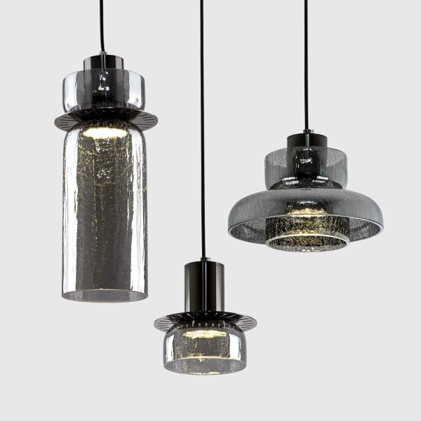 Подвесной светодиодный светильник Modelux Modestyle MS.1411.120 BK