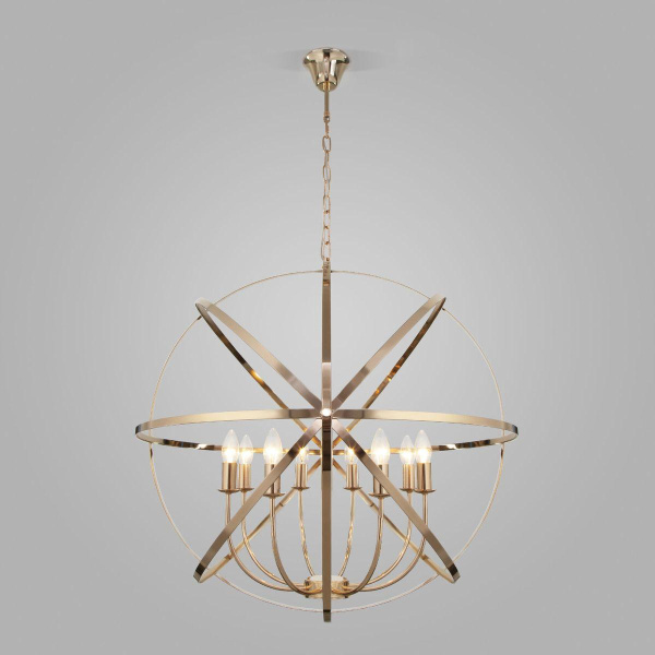 Подвесная люстра Eurosvet Santi 60139/8 золото