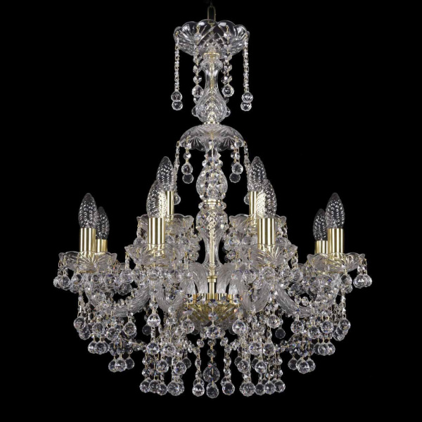 Подвесная люстра Bohemia Ivele 1409/8+4/195/XL-68 G