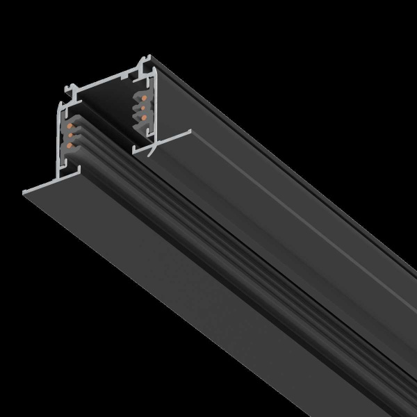 Трек шестиконтактный встраиваемый 3-фазн со стыковочными пазами, 2м Quattro/DALI/ Lightstar 503028-R-DALI