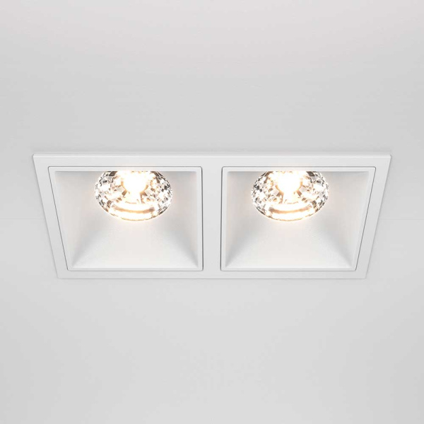 Встраиваемый светильник Maytoni Alfa LED DL043-02-15W3K-D-SQ-W