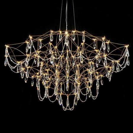 Подвесная светодиодная люстра Modelux Premium ML.5602.1200P BS