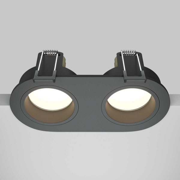 Встраиваемый светильник Maytoni Technical DL126-02-GU10-B