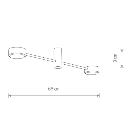 7938 Потолочная люстра Nowodvorski Orbit 7938