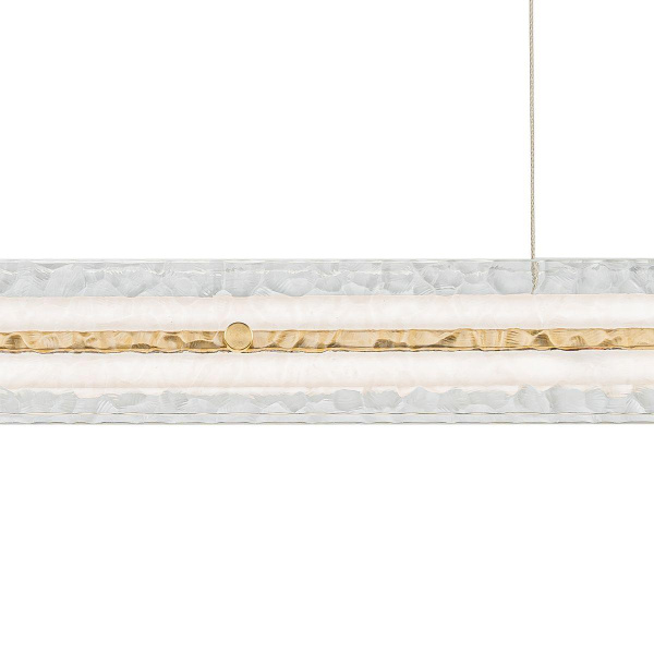 Подвесной светодиодный светильник Indigo Dualita 14018/1PL Brass V000088L