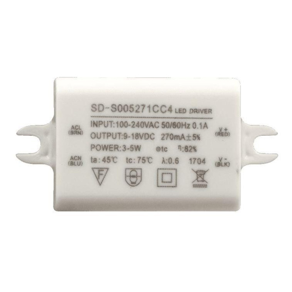 Настенный светодиодный светильник DesignLed GW Be Light GW-2306-5-BL-WW 003021