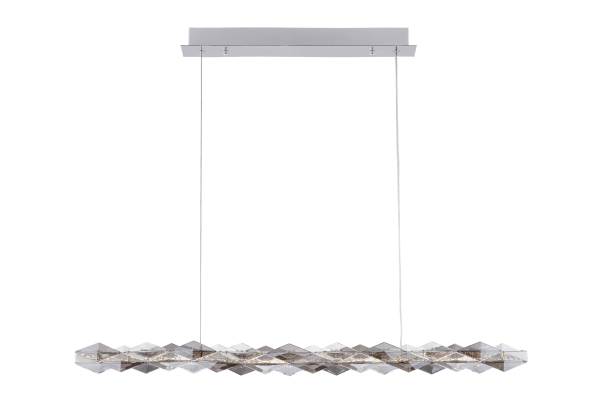 Люстра NW 7278-1L CHROME+FINISH+CLEAR/SMOKY CRISTALL (1)