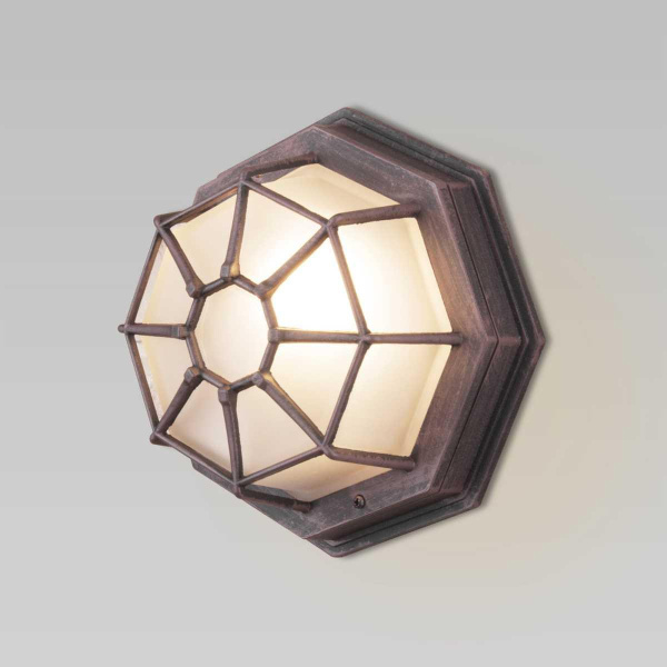 Уличный настенный светильник Elektrostandard Telarana GL 1023D капучино a043661