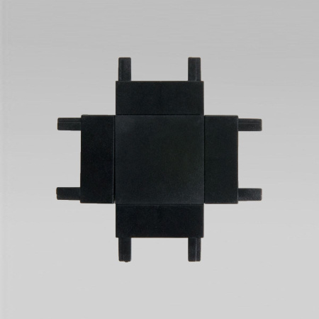 Соединитель четырёхсторонний для накладного шинопровода Elektrostandard Flat Magnetic 85003/00 черный a063738